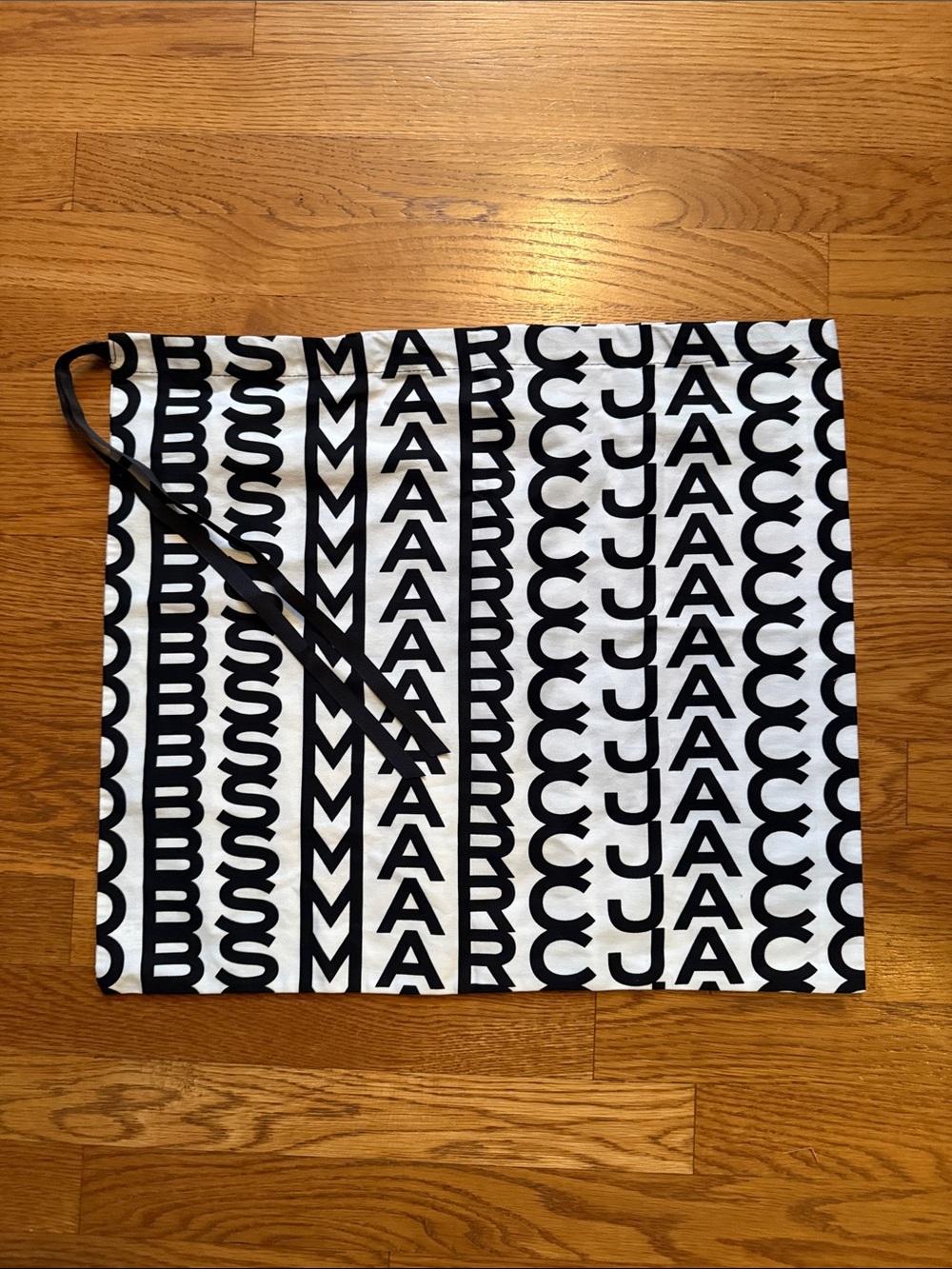 Marc Jacobs Logo Dust Bag Large Bag With Drawstring Approximately 20” x 17”